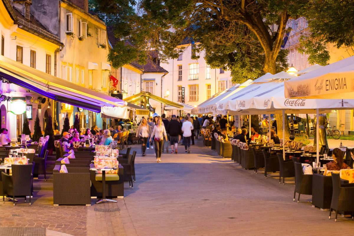 Tkalciceva street, Zagreb centre
