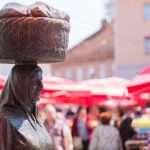 Dolac, market, Zagreb, centre, kumica