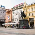 Just Zagreb, main square, ban Jelacic