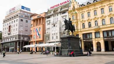 Just Zagreb, main square, ban Jelacic
