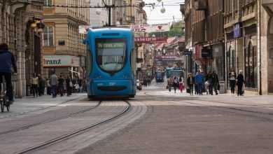 Just Zagreb, Ilica, tram