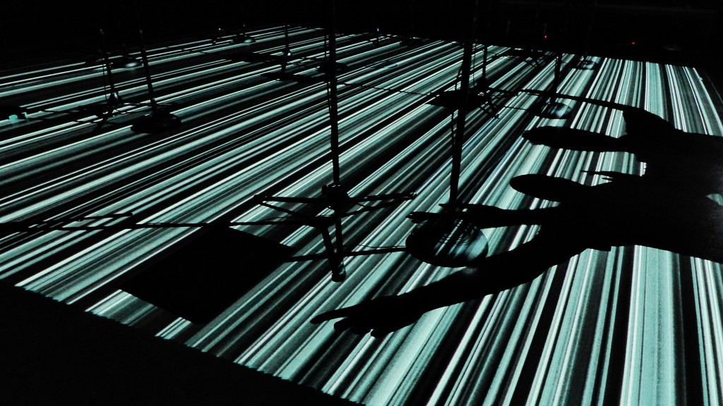 Luminoacustics by Liglightune.G. The instalation will be presented at Oktogon