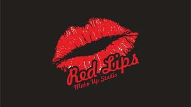 make up red lips