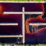 zagreb from above drone photo